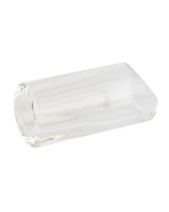 The Rock Slide moulded glass slide size L (inside 20.5 - length 63.0mm)