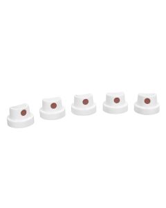 Boston lacquer spray can nozzle for extra large spraying volume, set of 5