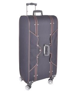 Leonardo Lux series violin case for 8 4/4 violins (2x4) with 4 wheels and trolley system