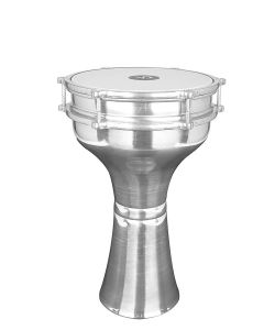 Vatan aluminum goblet drum, Turks model, 20,5cm diameter, 37cm diep