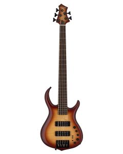 Sire Basses M7 Series Marcus Miller basgitaar, 5-snarig, elzen  massief esdoorn, brown burst