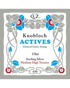 Knobloch Sterling silver QZ snarenset klassiek mht (sterling silver en qz nylon)