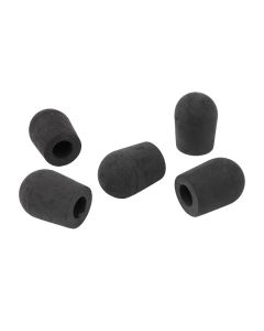 ELS rubber tips, for 10mm. endpin (9,85mm hole), 5-pack