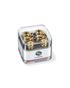 Schaller S-Locks strap lock set, gold