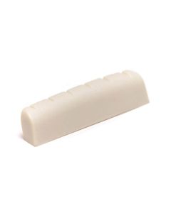 Graph Tech TUSQ acoustic guitar nut (Martin), angled bottom, slotted