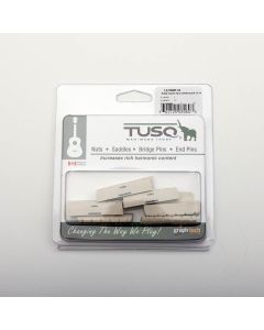 Graph Tech TUSQ 10-pack acoustic guitar nuts (Martin), angled bottom, slotted