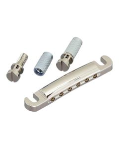 Gotoh tailpiece guitar, LP-model, with studs and anchors, stud distance 82mm, aluminium, nickel