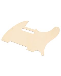 Boston Master Relic Series pickguard Teaser 1 ply, vintage white relic