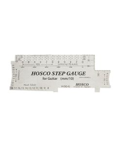 Hosco Japan step gauge guitar, measuring string height, fret crown heigth, nut slot height