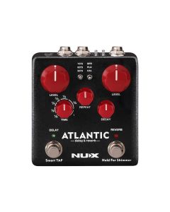 NUX Verdugo Series digitale delay en reverb pedaal met tap tempo freeze en shimmer, ATLANTIC