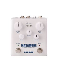 NUX Verdugo Series analoge compressor en boost pedaal, MASAMUNE