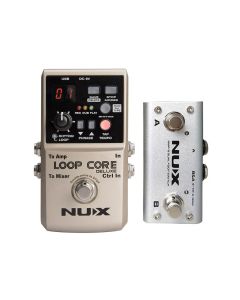 NUX Core Series loop pedaal bundel LOOP CORE DELUXE met NMP-2 voetschakelaar