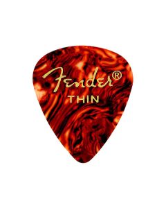 Fender Classic Celluloid Picks 12 pcs 351 shape thin shell guitar picks