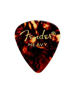 Fender Classic Celluloid Picks 12 pcs 351 shape heavy shell guitar picks