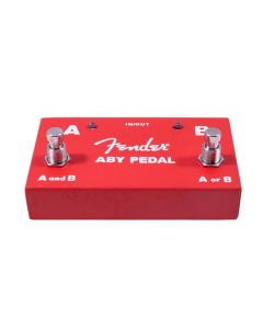 Fender ABY switch pedal, red