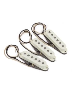 Fender Genuine Replacement Part pickup set Pure Vintage '65 Strat, vintage white