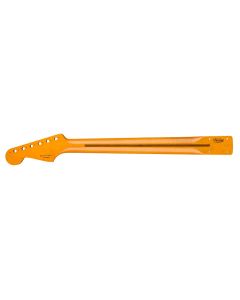 Fender Genuine Replacement Part 50's Stratocaster neck, 21 vintage frets, 7,25" radius maple fb, soft V-shape, amber lacquered