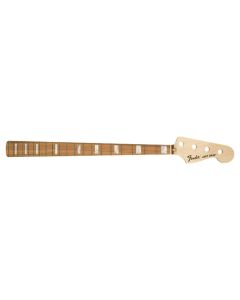 Fender Genuine Replacement Part 70's Jazz Bass neck, 20 medium jumbo frets, block inlay, 7,25" radius pau ferro fingerboard, C-sha