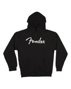 Fender Clothing spaghetti logo hoodie, black, S