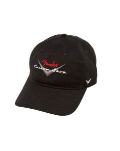 Fender Clothing Headwear custom shop baseball hat, black, one size fits most