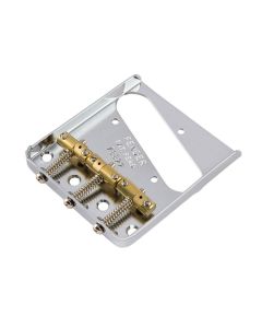 Fender Genuine Replacement Part bridge assembly for American Vintage "Hot Rod" Telecaster, nickel