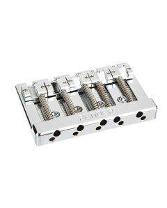 Fender Genuine Replacement Part bridge assembly HiMass 5-string Bass (wide), chrome with zinc saddles