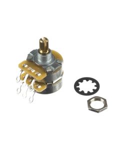 Fender Genuine Replacement Part dual 500K/250K potentiometer, split shaft