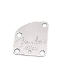 Fender Genuine Replacement Part neck plate Deluxe Strat', chrome, 4 bolt