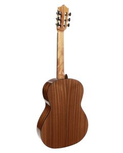 Martinez Standard Series klassieke gitaar, massief spruce top, mahonie b&s, pau ferro toets, cadete, 615mm