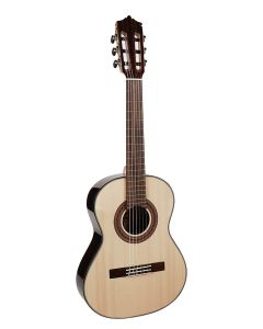 Martinez Standard Series klassieke gitaar, massief spruce top, palissander b&s en toets, 1/2 model, 520mm