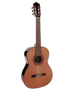 Martinez Standard Series klassieke gitaar, massief ceder top, palissander b&s en toets, cadete, 615mm