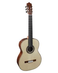 Martinez Standard Series klassieke gitaar, massief spruce top, bocote b&s, ebben toets