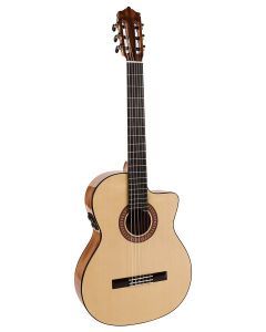 Martinez Flamenco Series flamenco gitaar, massief spruce top, agathis b&s, pau ferro toets, Martinez STF element