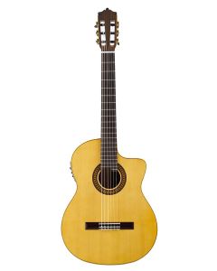 Martinez Flamenco Series flamenco gitaar, massief spruce top, palissander b&s en toets, Fishman Presys Blend