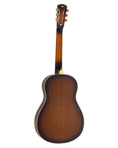 Royall Single Cone 12 fret resonator HOBO, wooden body sunburst finish, with softcase