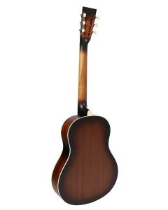 Royall Single Cone 14 fret resonator SPIDER 14, wooden body dark sunburst finish, with softcase