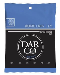 Darco string set acoustic 80/20 bronze, light 012