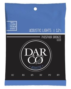 Darco string set acoustic phosphor bronze, light 012