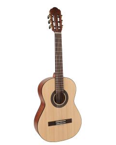 Salvador klassieke gitaar, spruce top, sapele b&s, Savarez snaren, satin finish, 1/2 bambino model, 560 mm