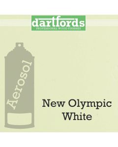 dartfords Nitrocellulose Paint New Olympic White - 400ml aerosol