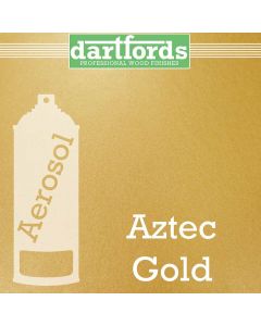 dartfords Metallic Nitrocellulose Paint Aztec Gold - 400ml aerosol