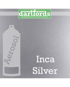 dartfords Metallic Nitrocellulose Paint Inca Silver - 400ml aerosol