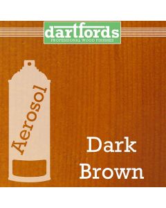 dartfords Nitrocellulose Lacquer Dark Brown - 400ml aerosol