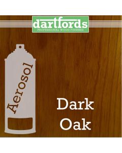 dartfords Nitrocellulose Lacquer Dark Oak - 400ml aerosol