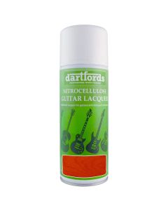 dartfords Nitrocellulose Lacquer Dark Orange - 400ml aerosol