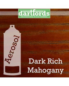 dartfords Nitrocellulose Lacquer Dark Rich Mahogany - 400ml aerosol