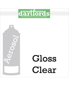 dartfords Nitrocellulose Lacquer Gloss Clear - 400ml aerosol