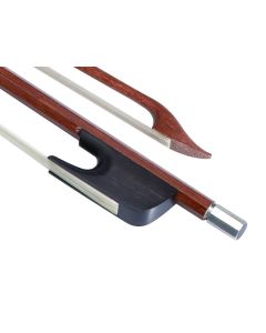 Dörfler viola da gamba descant bow, HQ brazilwood, ebony frog, round, 65 cm total length, +52,2gr