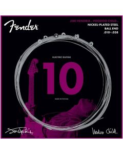 Fender Jimi Hendrix™ Voodoo Child™ string set electric, nickel plated steel, 010-013-015-026-032-038, ball end