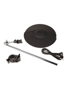 Medeli additional crash (crash 2) for DD638DX, 12" 2-zone with choke function, with cymbal stand and cable